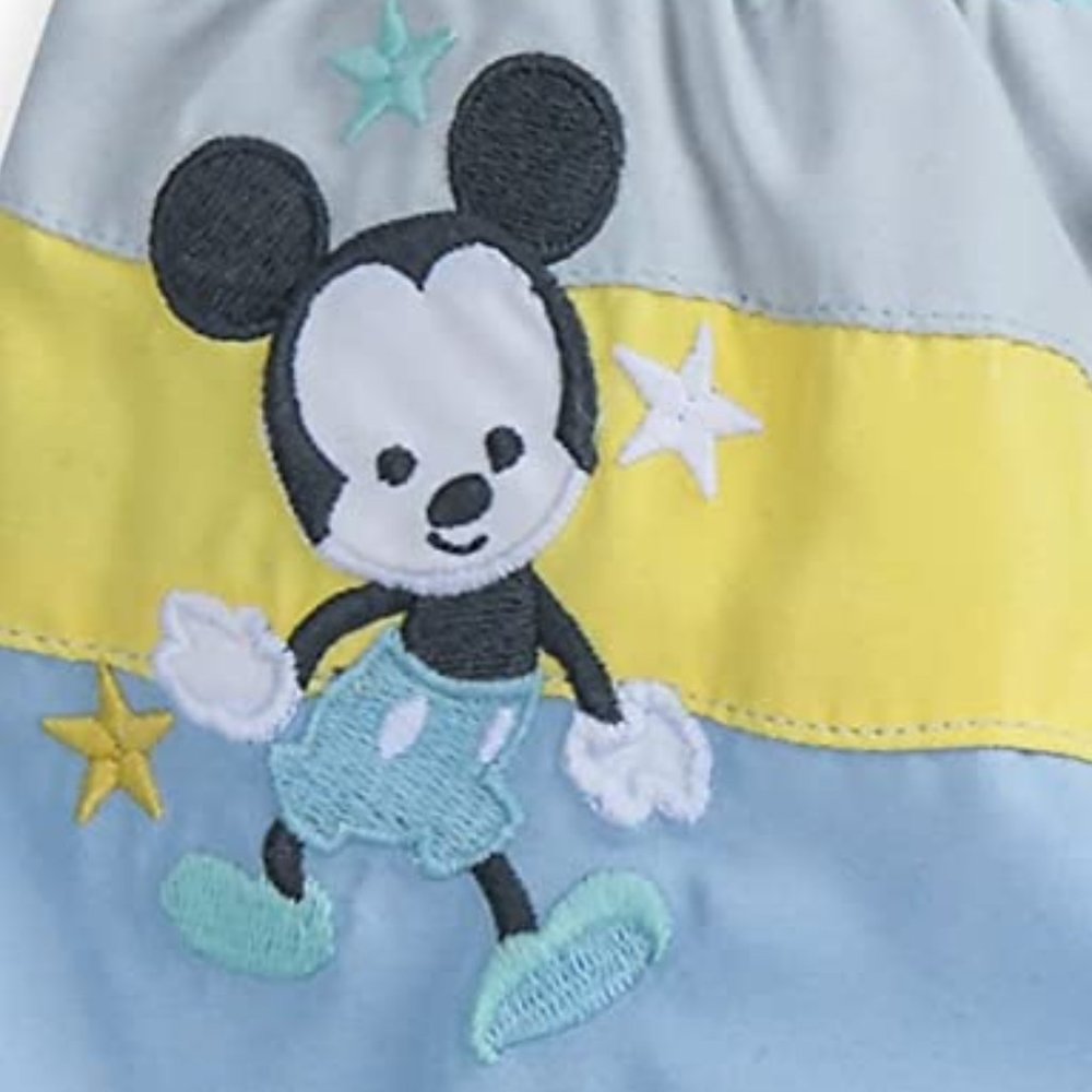 DISNEY BABY Mickey Mouse Baby Boy Swimsuit - Rash Guard and Swim Trunk ๐ญ - Picture 9 of 15